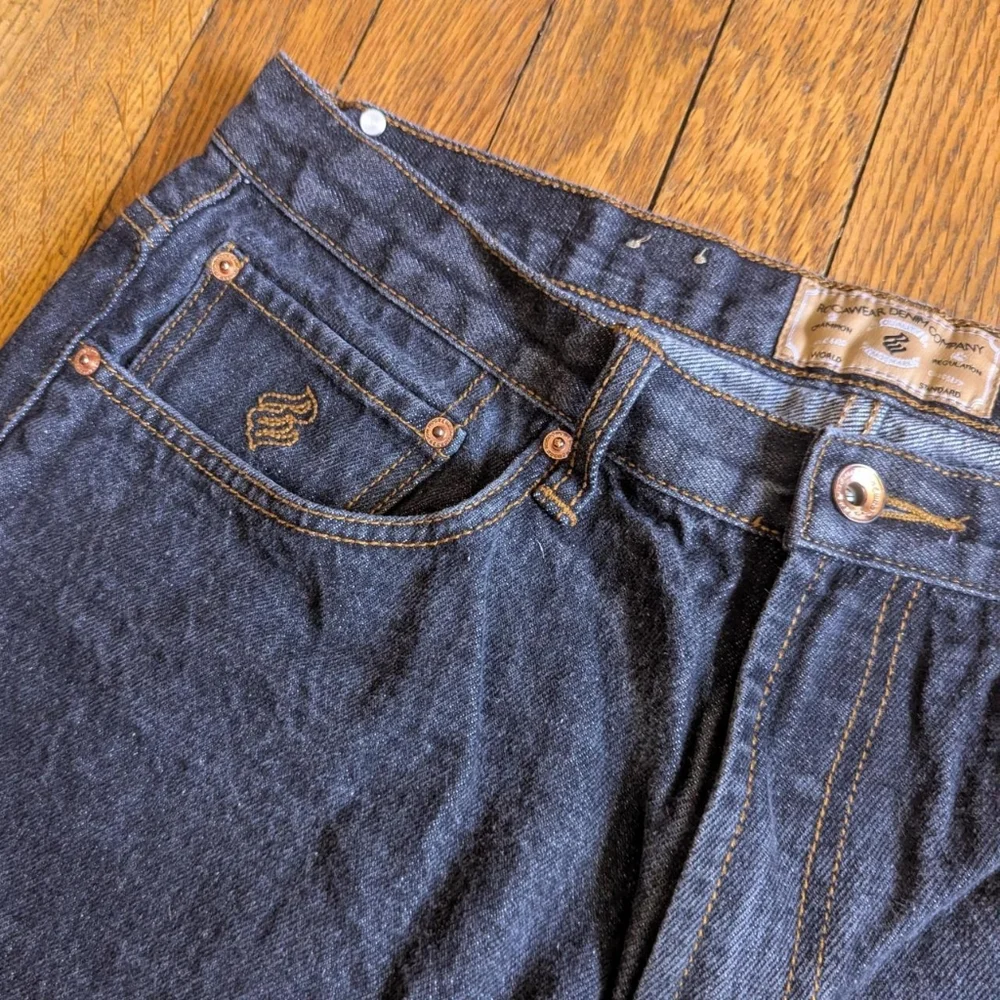 Y2k Rocawear Dark Grey Denim Baggy Jeans